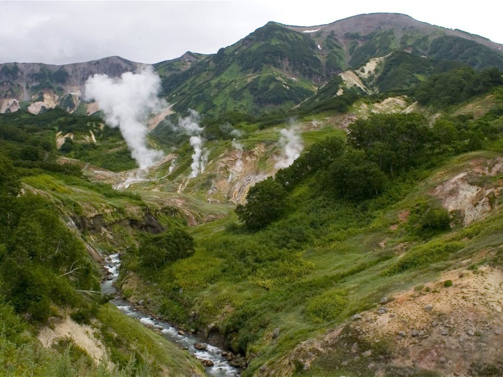 Geiser valley (Долина гейзеров, Кроноцкий заповедник, Камчатка)